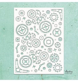 MINTAY MINTAY KREATIVA STEAMPUNK 6x8 STENCIL
