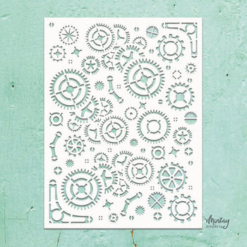 MINTAY MINTAY KREATIVA STEAMPUNK 6x8 STENCIL