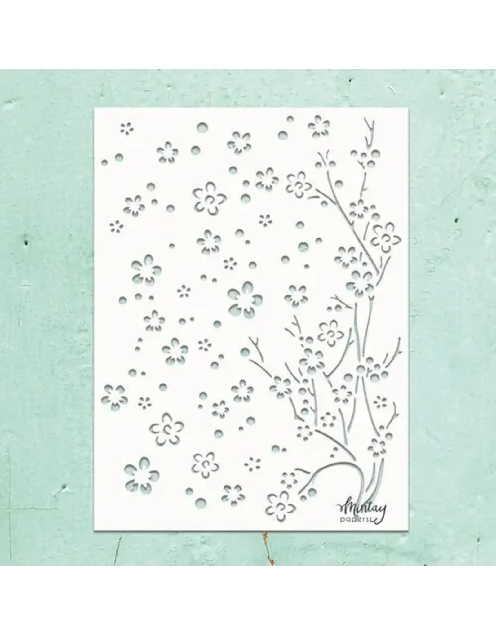 MINTAY MINTAY KREATIVA BLOOM 6x8 STENCIL
