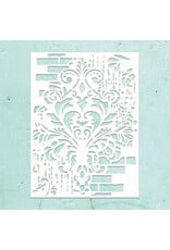MINTAY MINTAY KREATIVA DECORATED WALL 6x8 STENCIL