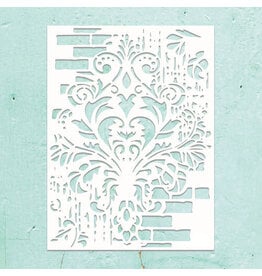 MINTAY MINTAY KREATIVA DECORATED WALL 6x8 STENCIL