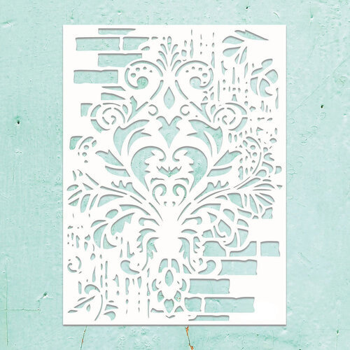 MINTAY MINTAY KREATIVA DECORATED WALL 6x8 STENCIL