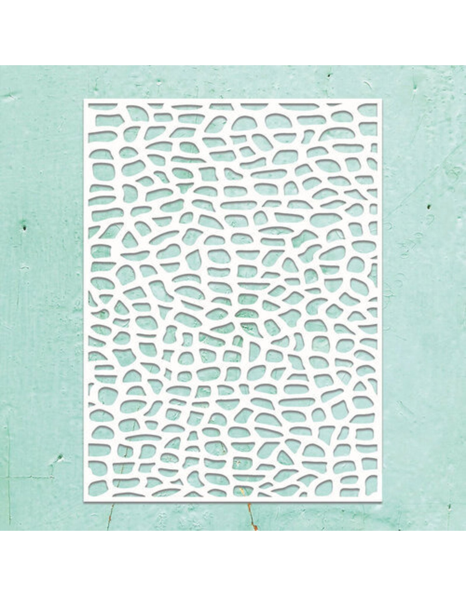 MINTAY MINTAY KREATIVA STONE WALL 6x8 STENCIL