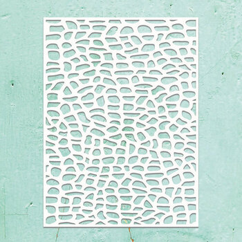 MINTAY MINTAY KREATIVA STONE WALL 6x8 STENCIL