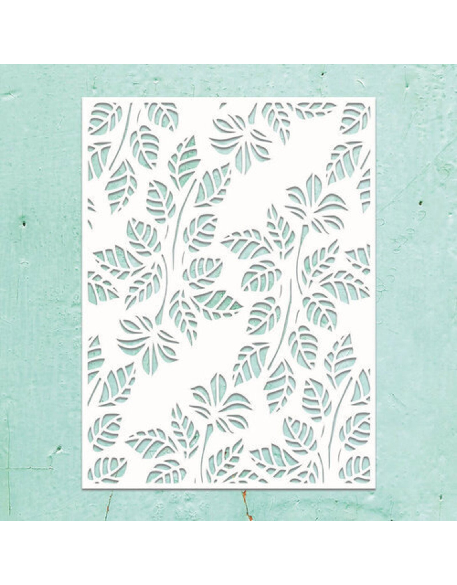 MINTAY MINTAY KREATIVA LEAVES 6x8 STENCIL