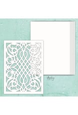 MINTAY MINTAY CHIPPIES -  TRELLIS CHIPBOARD ALBUM BASE