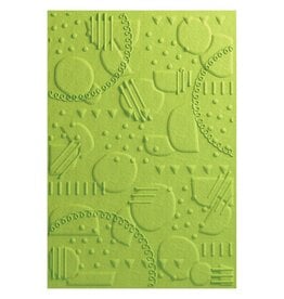 SIZZIX SIZZIX CATHERINE POOLER DESIGNS ON THE SPOT TEXTURED 3D EMBOSSING FOLDER