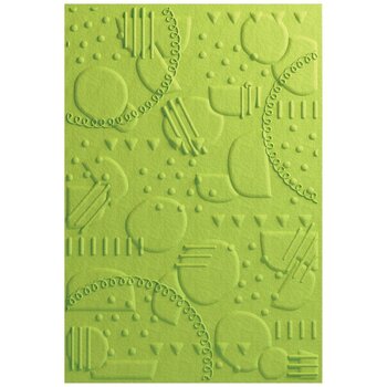 SIZZIX SIZZIX CATHERINE POOLER DESIGNS ON THE SPOT TEXTURED 3D EMBOSSING FOLDER