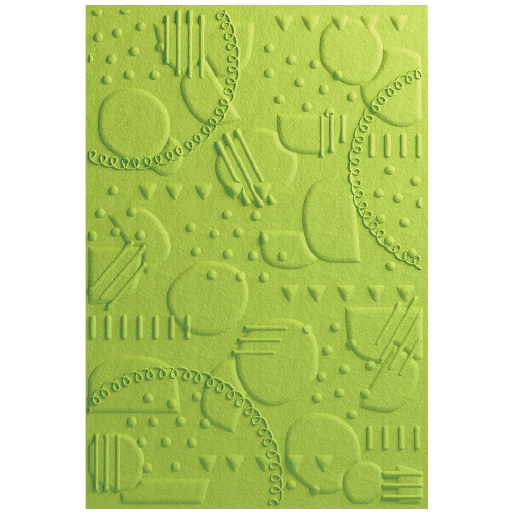 SIZZIX SIZZIX CATHERINE POOLER DESIGNS ON THE SPOT TEXTURED 3D EMBOSSING FOLDER