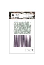 LISA HORTON CRAFTS LISA HORTON CRAFTS MUSE & MAKER FRAGMENTED FIBRES A6 CLEAR STAMP SET