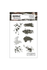 LISA HORTON CRAFTS LISA HORTON CRAFTS MUSE & MAKER CHAOTIC INK A6 CLEAR STAMP SET