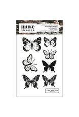 LISA HORTON CRAFTS LISA HORTON CRAFTS MUSE & MAKER SPLINTERED WINGS A6 CLEAR STAMP SET