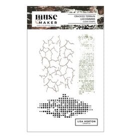 LISA HORTON CRAFTS LISA HORTON CRAFTS MUSE & MAKER CRACKED TERRAIN A6 CLEAR STAMP SET