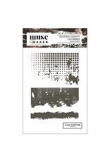 LISA HORTON CRAFTS LISA HORTON CRAFTS MUSE & MAKER INDUSTRIAL CONFETTI A6 CLEAR STAMP SET