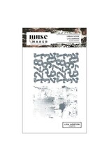 LISA HORTON CRAFTS LISA HORTON CRAFTS MUSE & MAKER URBAN NOISE A6 CLEAR STAMP SET