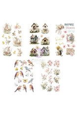 PRIMA PRIMA AMONG THE WILDFLOWERS STICKER SHEETS