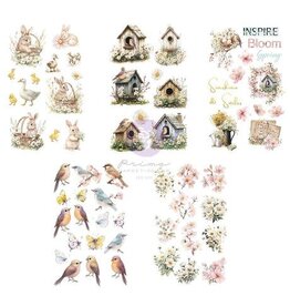 PRIMA PRIMA AMONG THE WILDFLOWERS STICKER SHEETS