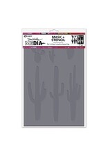 RANGER RANGER DINA WAKLEY MEDIA CACTUS MASKS 6x9 STENCIL