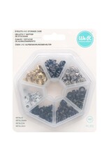 WE R MEMORY KEEPERS WE R MEMORY KEEPERS METALLIC EYELETS WITH STORAGE CASE 141/PACK