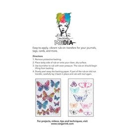 RANGER RANGER DINA WAKLEY FLUTTERS RUB-ONS