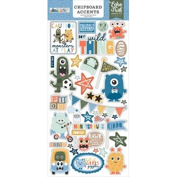 ECHO PARK PAPER ECHO PARK MY FAVORITE MONSTER 6x13 CHIPBOARD ACCENTS