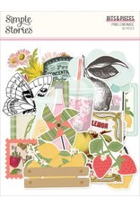 SIMPLE STORIES SIMPLE STORIES PINK LEMONADE BITS & PIECES 82/PK
