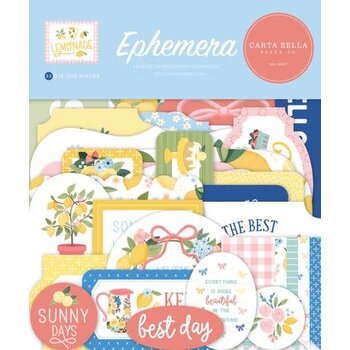 CARTA BELLA CARTA BELLA LEMOANDE EPHEMERA DIE CUTS