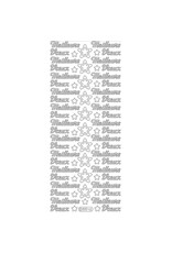 STARFORM STARFORM MEILLEURS VOEUX GOLD PEEL OFFS DECO STICKERS