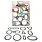 AALL & CREATE AALL & CREATE #124 SCALLOP OVALS DIE SET