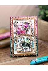 AALL & CREATE AALL & CREATE JANET KLEIN #1377 PAPER HUG A7 CLEAR STAMP SET