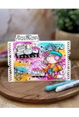 AALL & CREATE AALL & CREATE JANET KLEIN #1380 POSTAL BITS A7 CLEAR STAMP SET