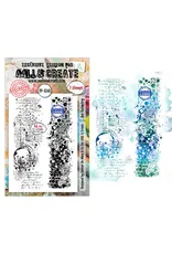 AALL & CREATE AALL & CREATE AUTOUR DE MWA #1341 BEE GEOMETRY A6 CLEAR STAMP SET