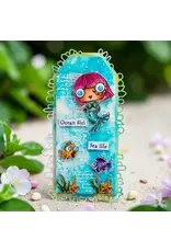 AALL & CREATE AALL & CREATE AUTOUR DE MWA #1341 BEE GEOMETRY A6 CLEAR STAMP SET