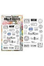 AALL & CREATE AALL & CREATE AUTOUR DE MWA #1442 STAMPED HORIZONS A6 CLEAR STAMP SET