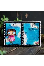 AALL & CREATE AALL & CREATE AUTOUR DE MWA #1442 STAMPED HORIZONS A6 CLEAR STAMP SET