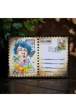 AALL & CREATE AALL & CREATE AUTOUR DE MWA #1442 STAMPED HORIZONS A6 CLEAR STAMP SET