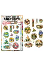 AALL & CREATE AALL & CREATE AUTOUR DE MWA #1444 ROYAL DISPATCH SERIES A6 CLEAR STAMP SET