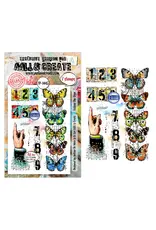 AALL & CREATE AALL & CREATE AUTOUR DE MWA #1445 FOLLOW THE SIGN A6 CLEAR STAMP SET
