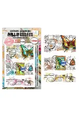 AALL & CREATE AALL & CREATE AUTOUR DE MWA #1446 FRAGMENTS IN TRANSIT A7 CLEAR STAMP SET