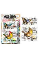 AALL & CREATE AALL & CREATE AUTOUR DE MWA #1447 SONG FROM TORINO A7 CLEAR STAMP SET
