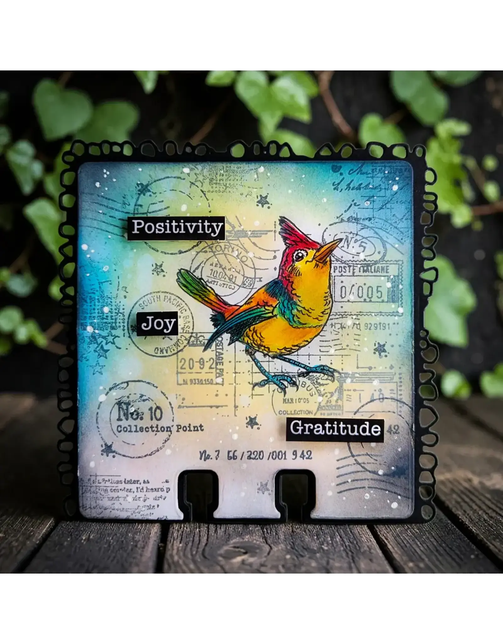 AALL & CREATE AALL & CREATE AUTOUR DE MWA #1447 SONG FROM TORINO A7 CLEAR STAMP SET