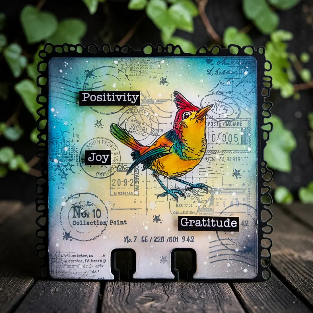 AALL & CREATE AALL & CREATE AUTOUR DE MWA #1447 SONG FROM TORINO A7 CLEAR STAMP SET
