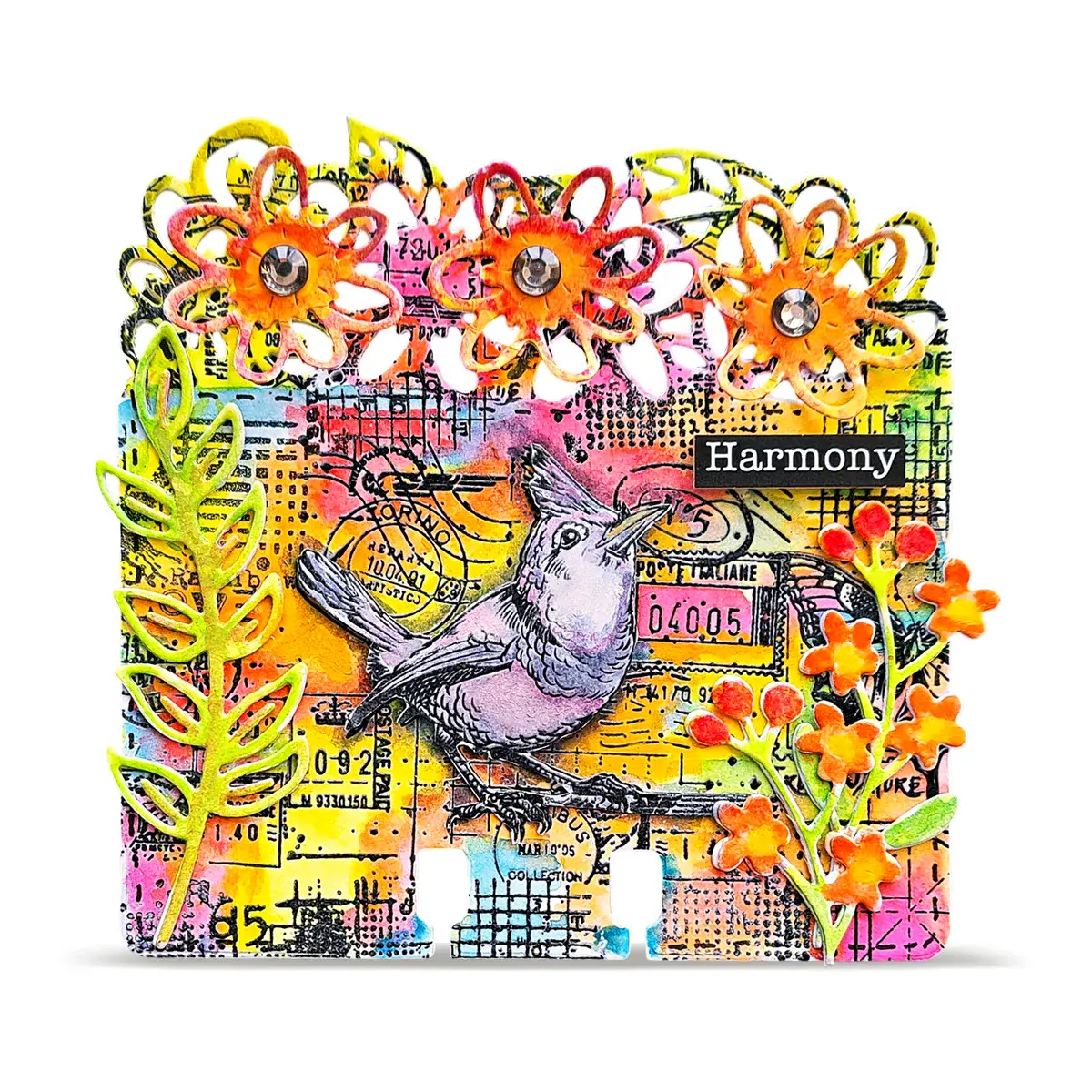 AALL & CREATE AALL & CREATE AUTOUR DE MWA #1447 SONG FROM TORINO A7 CLEAR STAMP SET