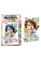AALL & CREATE AALL & CREATE AUTOUR DE MWA #1449 MARKED IN HISTORY A7 CLEAR STAMP