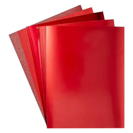 SPELLBINDERS SPELLBINDERS RUBY ASSORTED TREASURED CARDSTOCK 8.5x11 15/PK
