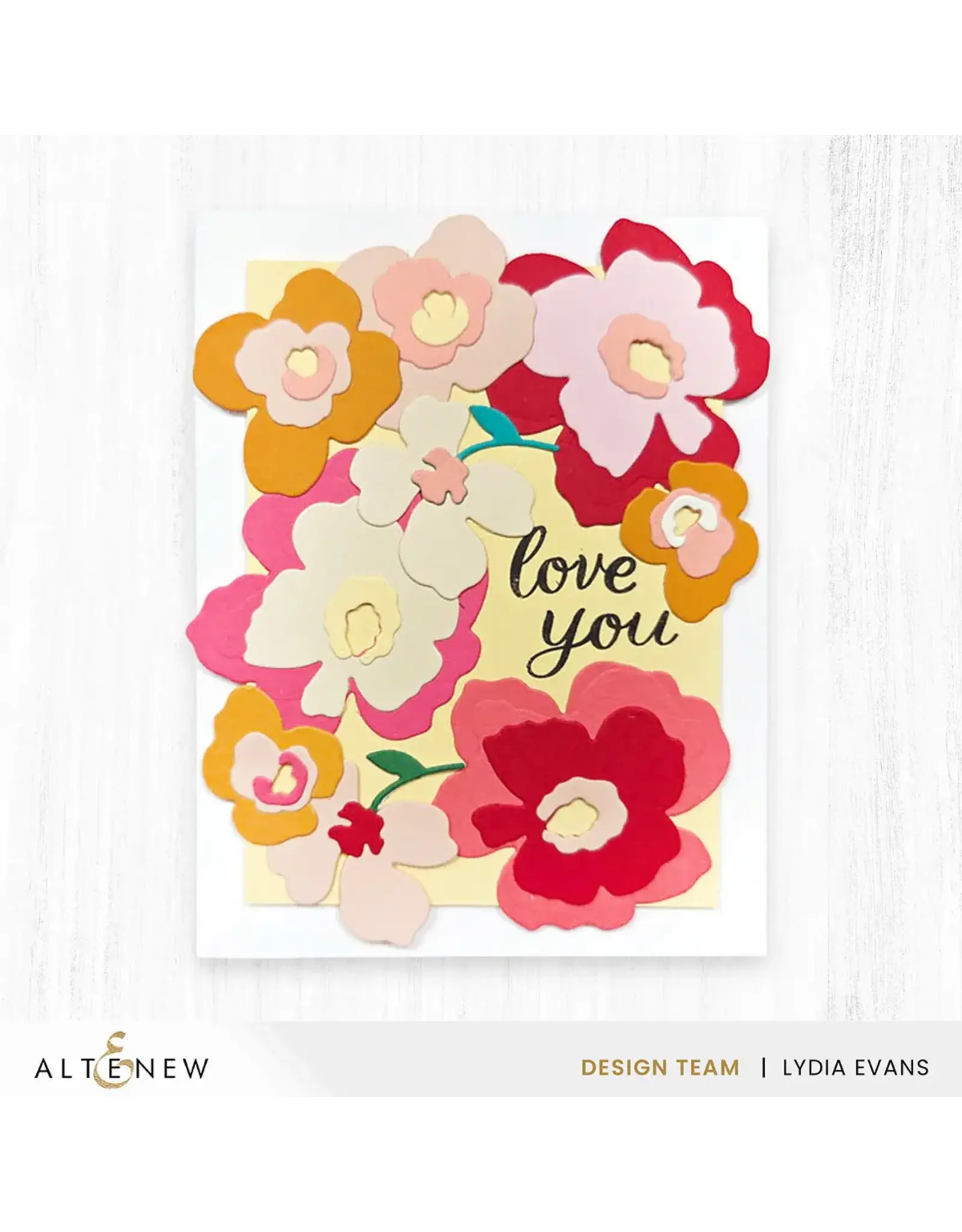 ALTENEW ALTENEW ELEGANT ALPHABET CLEAR STAMP SET