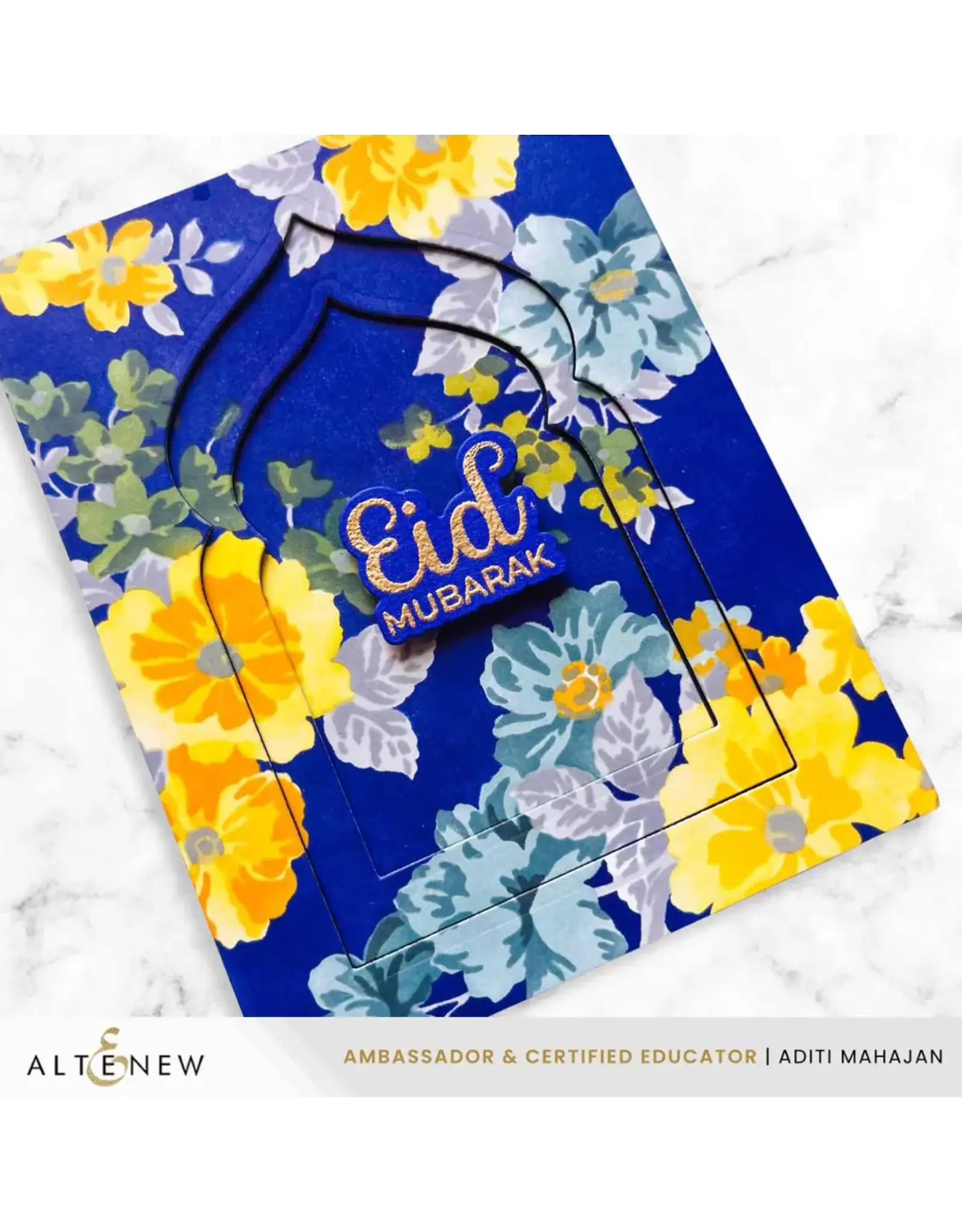 ALTENEW ALTENEW EID WISHES CLEAR STAMP & DIE SET