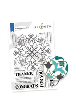 ALTENEW ALTENEW ARABESQUE MEDALLION CLEAR STAMP SET