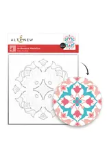 ALTENEW ALTENEW ARABESQUE MEDALLION STENCIL SET 3/PK
