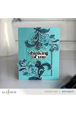 ALTENEW ALTENEW FLOWERS & FLOURISHES CLEAR STAMP SET